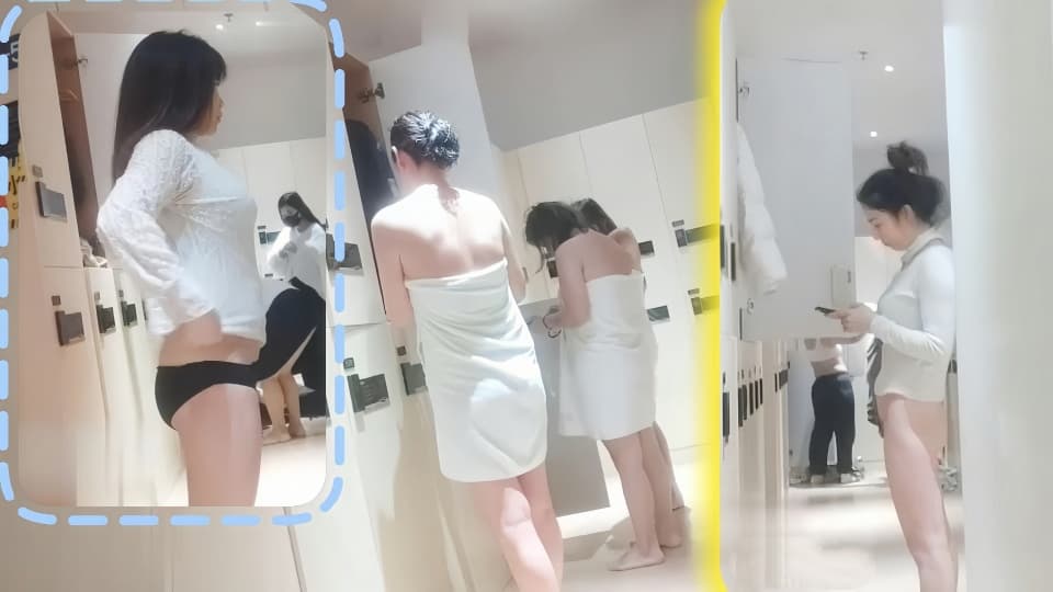 澡堂子内部员工更衣室偷拍多位美女少妇脱光光去洗澡